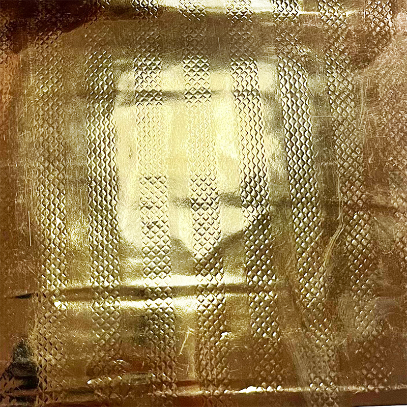 Titanium Gold Sticker Gardinstang